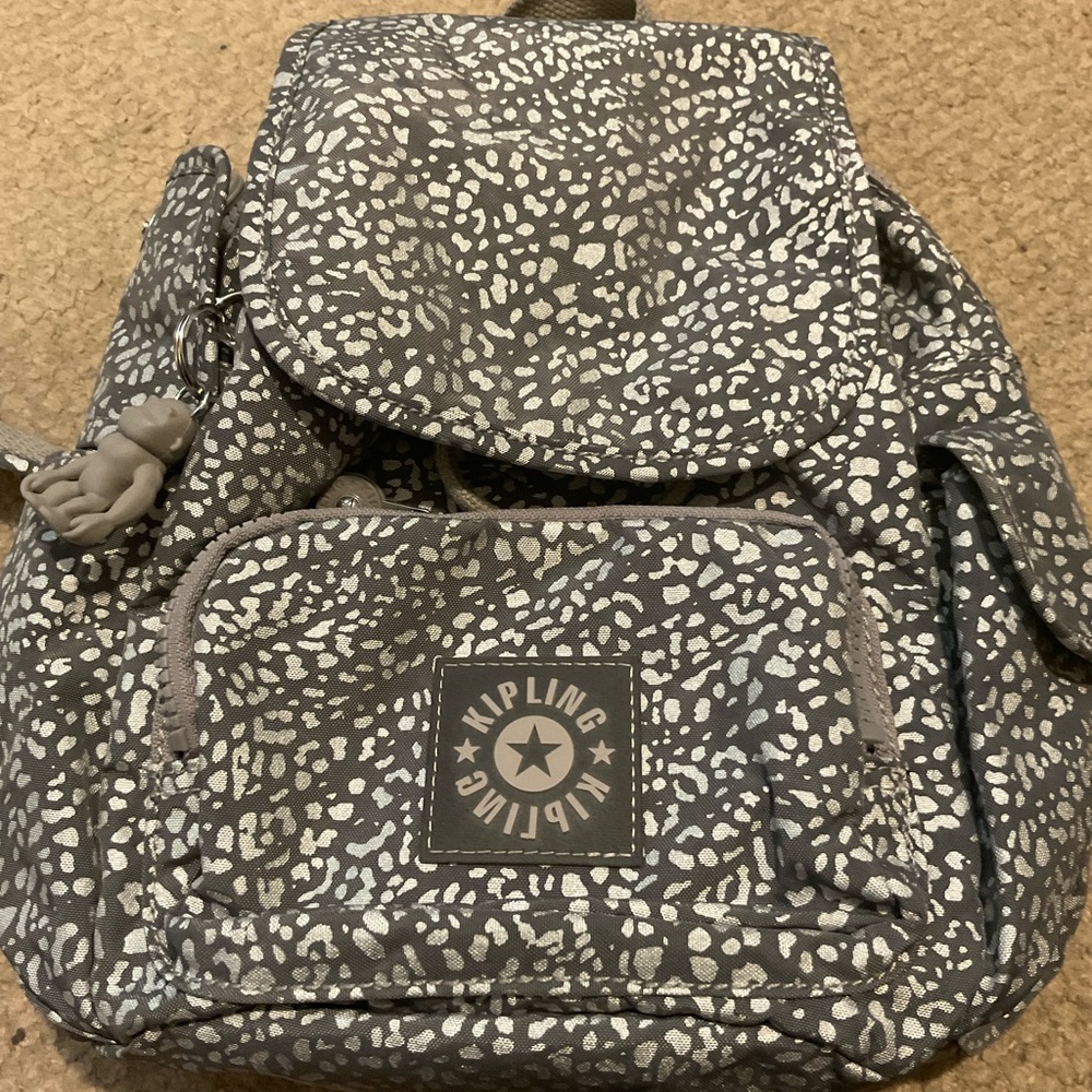 Kipling Leopard City Pack Mini Backpack